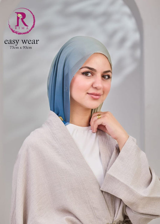 Easy Wear Degrade Scarf-Soft