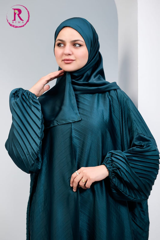 Pleated Satin Isdal