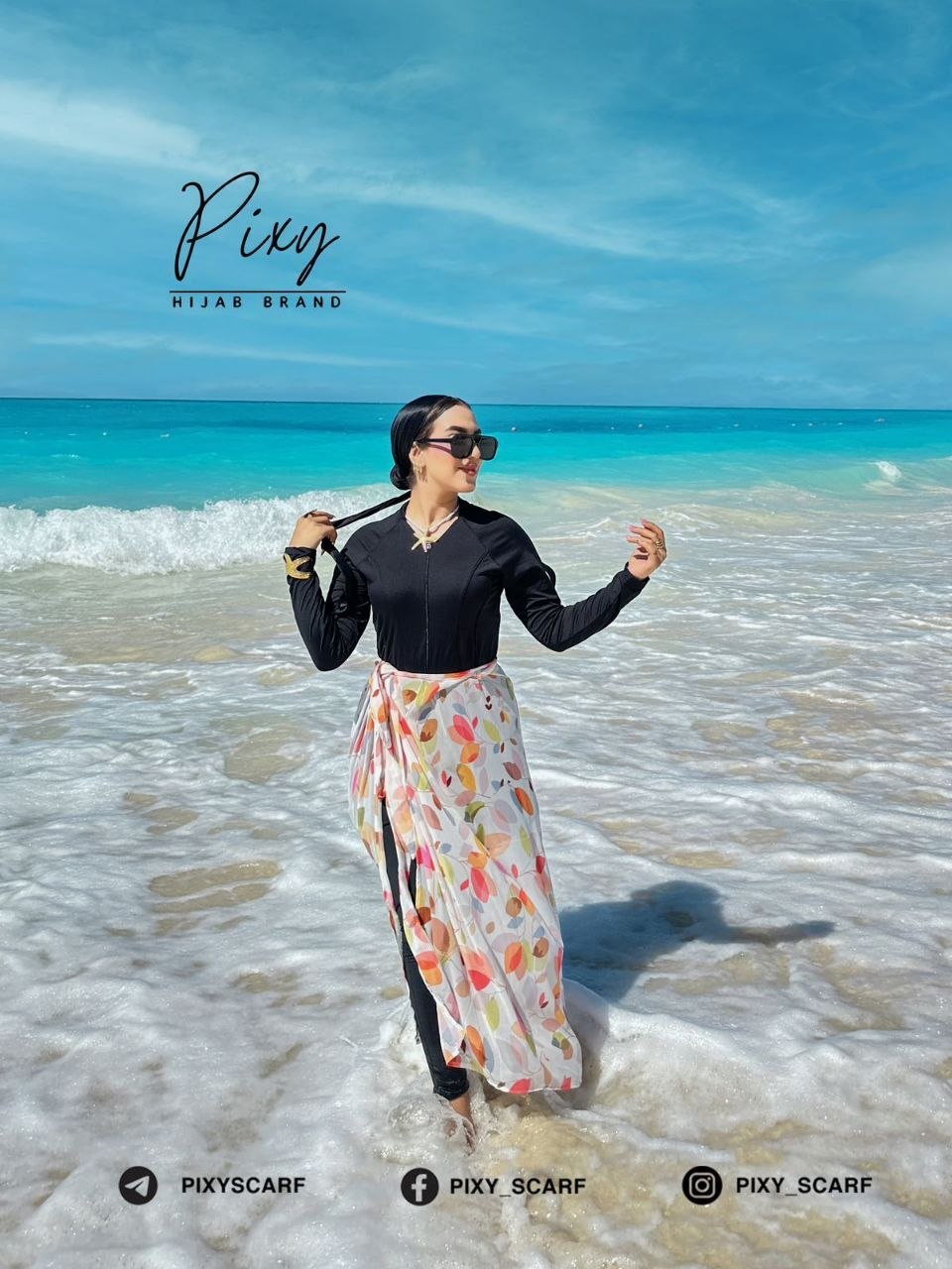 Printed Swimwear Cover-Up – Modern Style & Everyday Comfort
