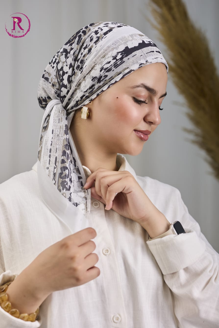 Printed Chiffon Scarf