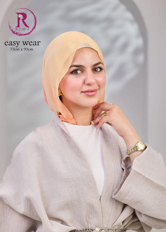 Easy Wear Degrade Scarf-Soft
