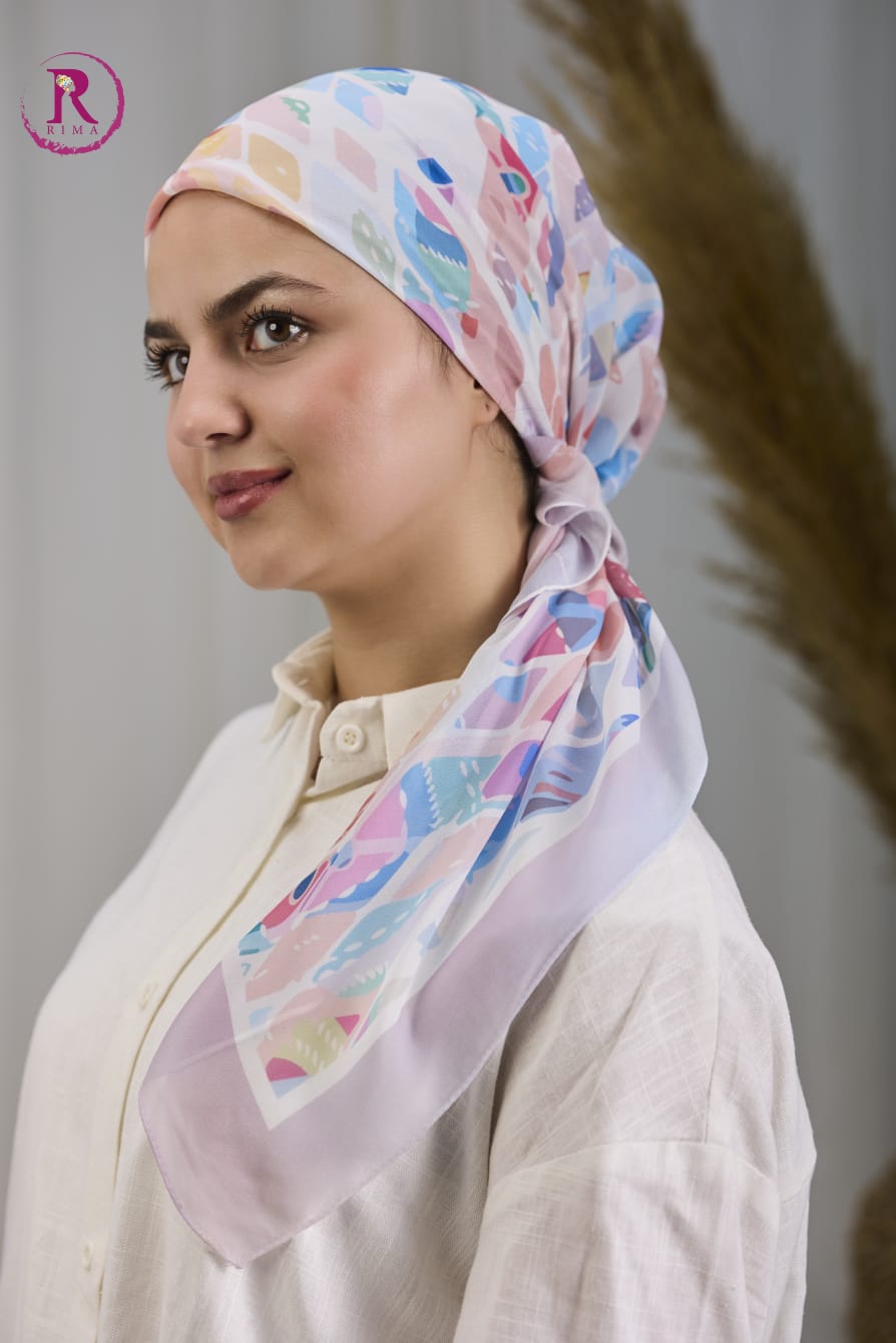 Printed Chiffon Scarf