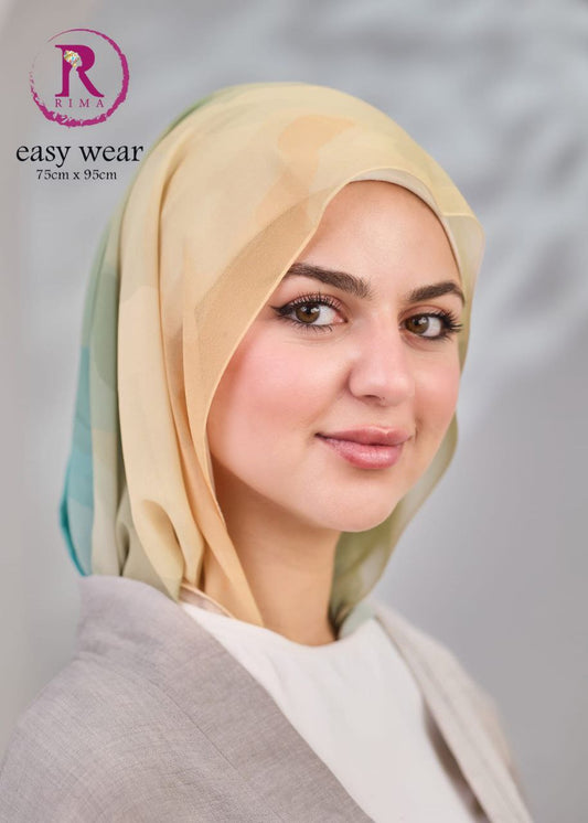 Easy Wear Degrade Scarf-Soft