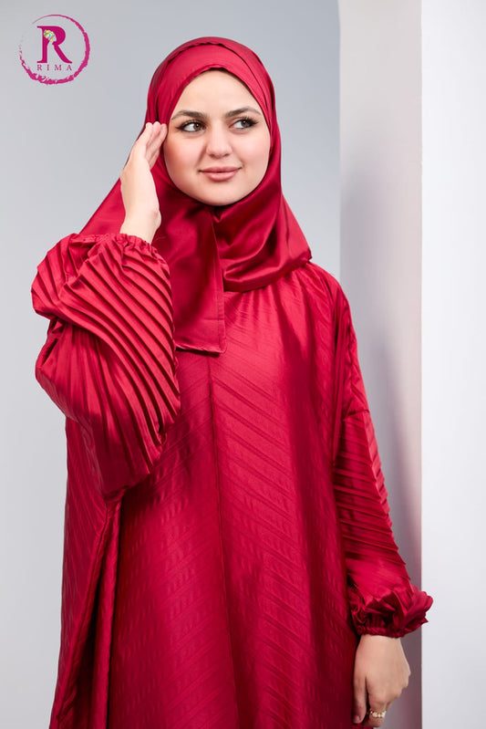 Pleated Satin Isdal