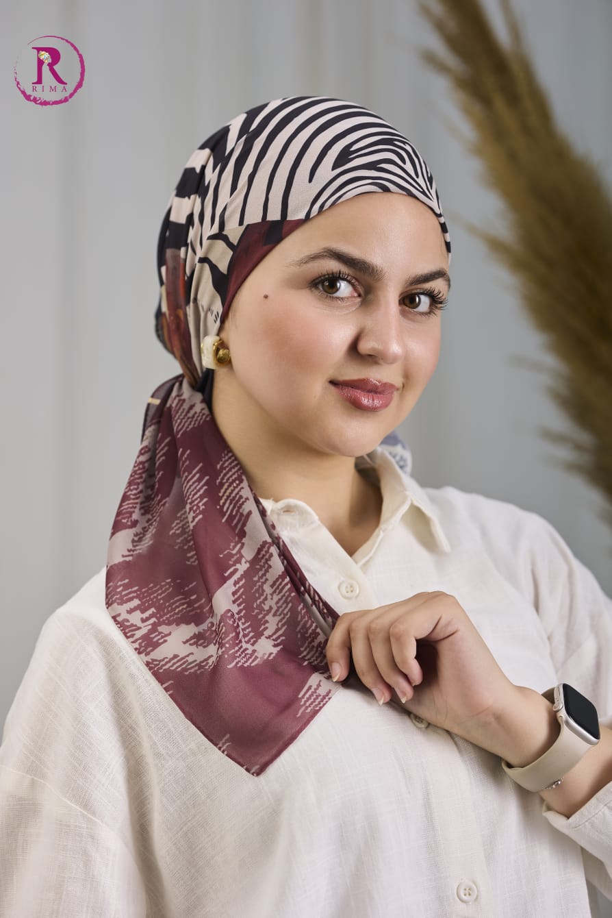Printed Chiffon Scarf