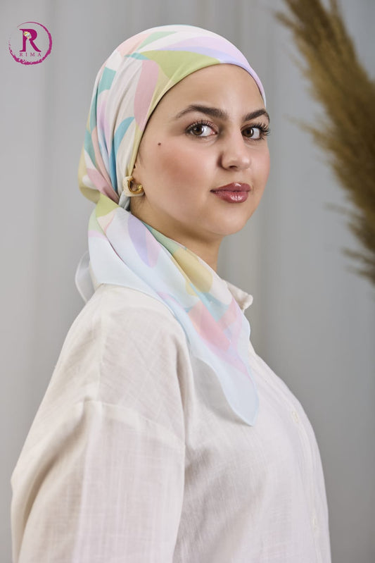 Printed Chiffon Scarf