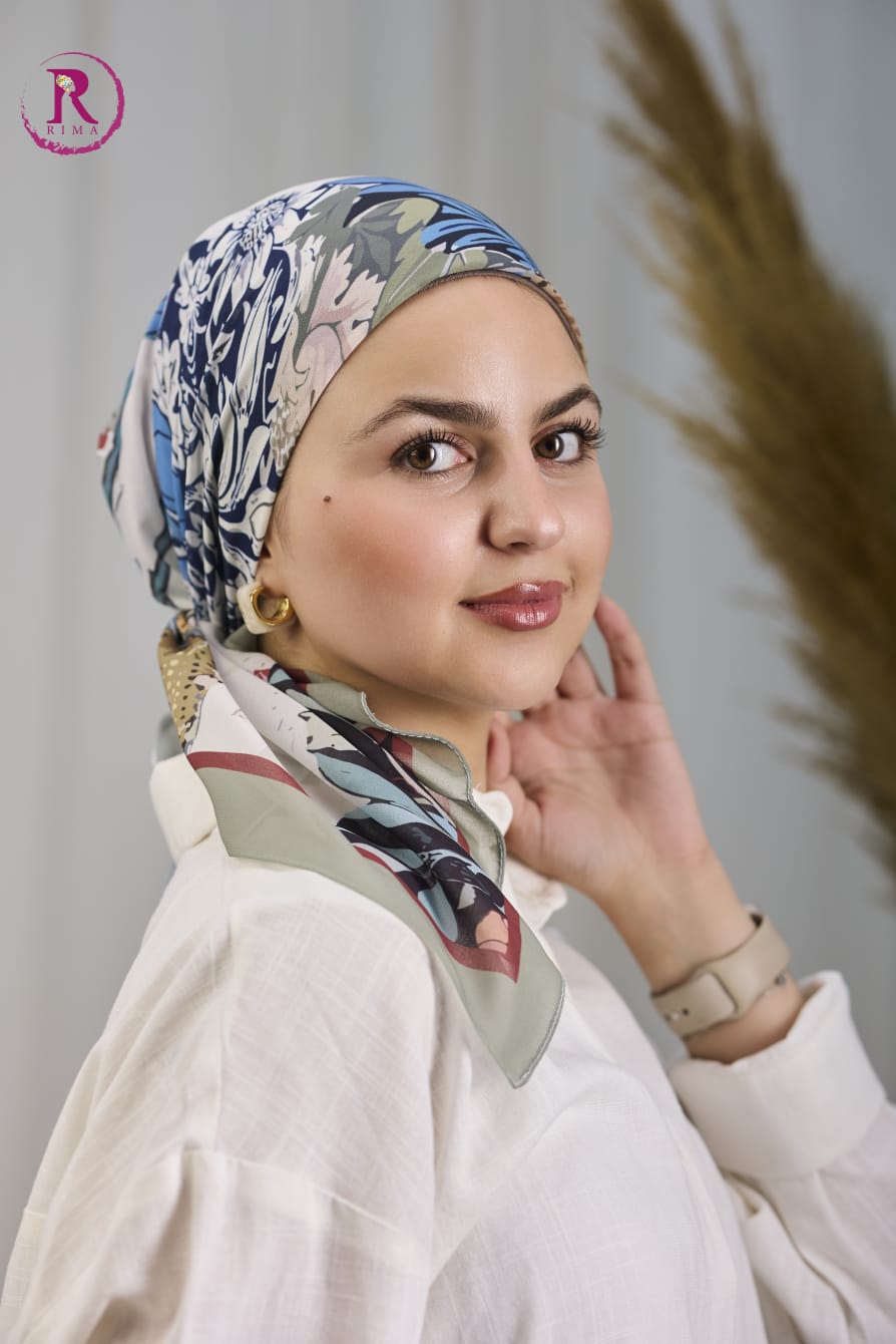 Printed Chiffon Scarf