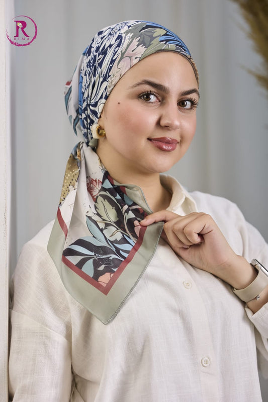 Printed Chiffon Scarf