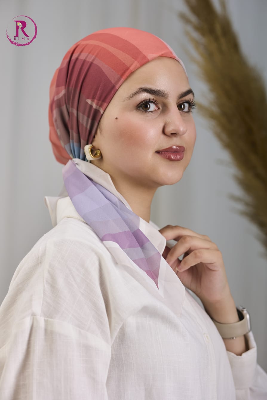 Printed Chiffon Scarf