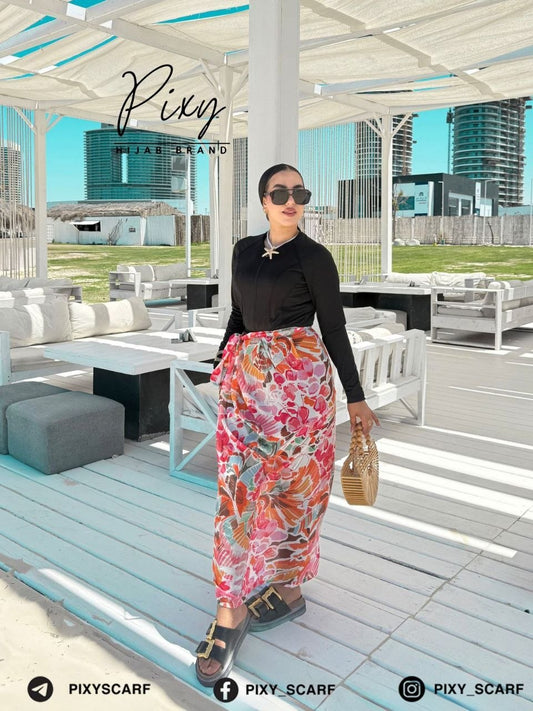 Printed Swimwear Cover-Up – Modern Style & Everyday Comfort
