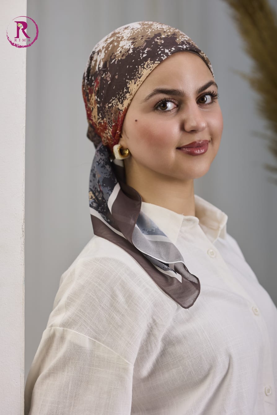 Printed Chiffon Scarf