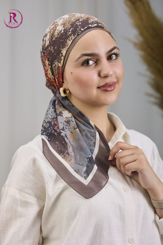Printed Chiffon Scarf