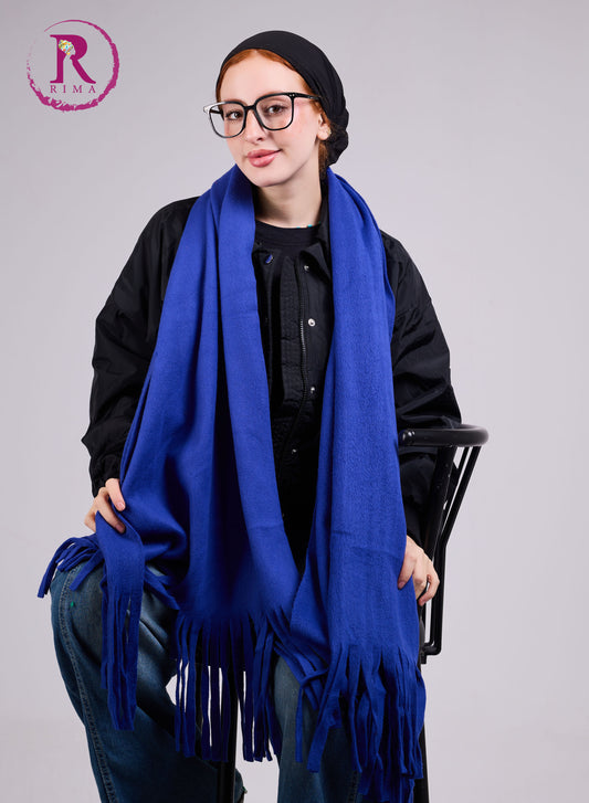 Blue Mohair Scarf Shawls