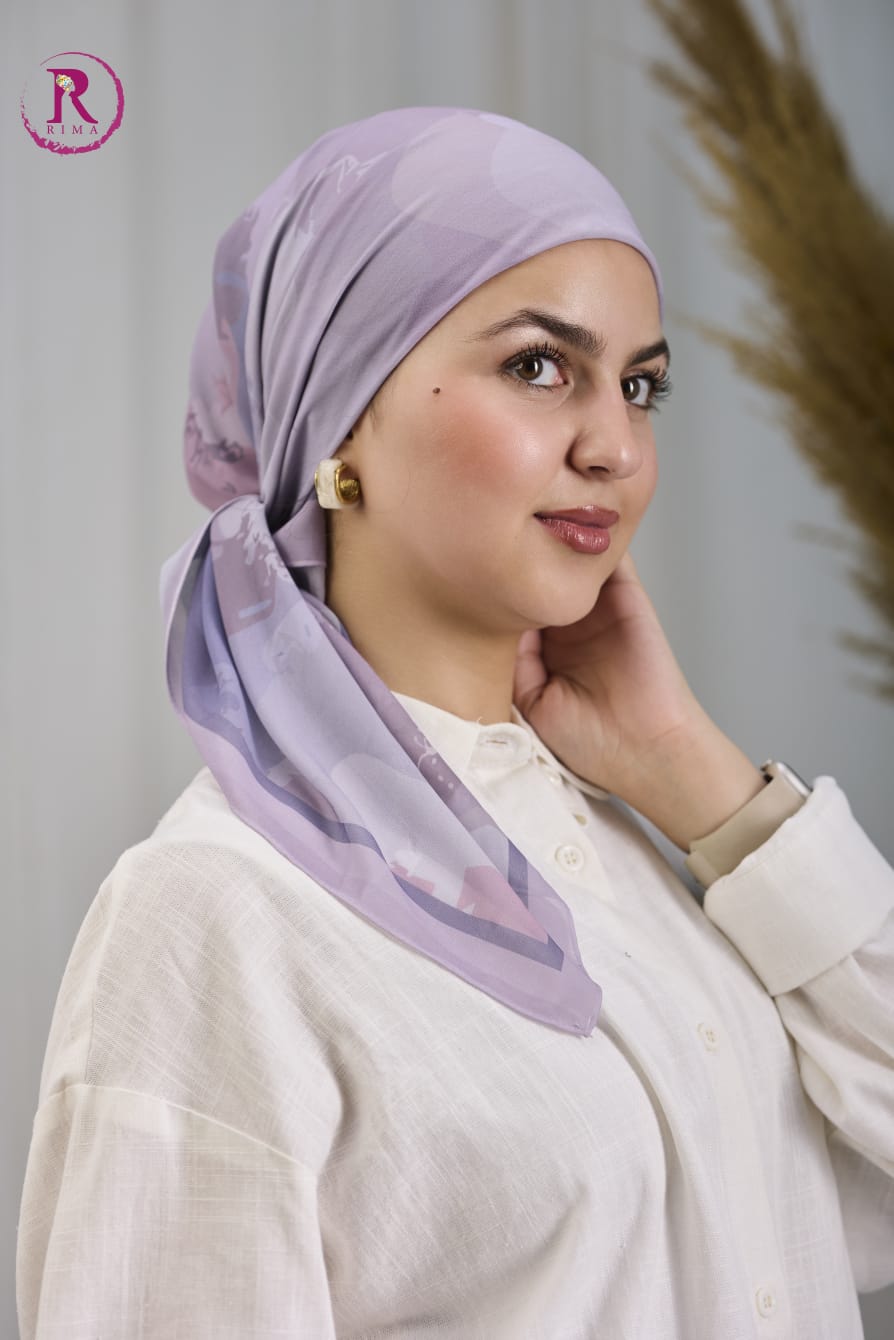 Printed Chiffon Scarf