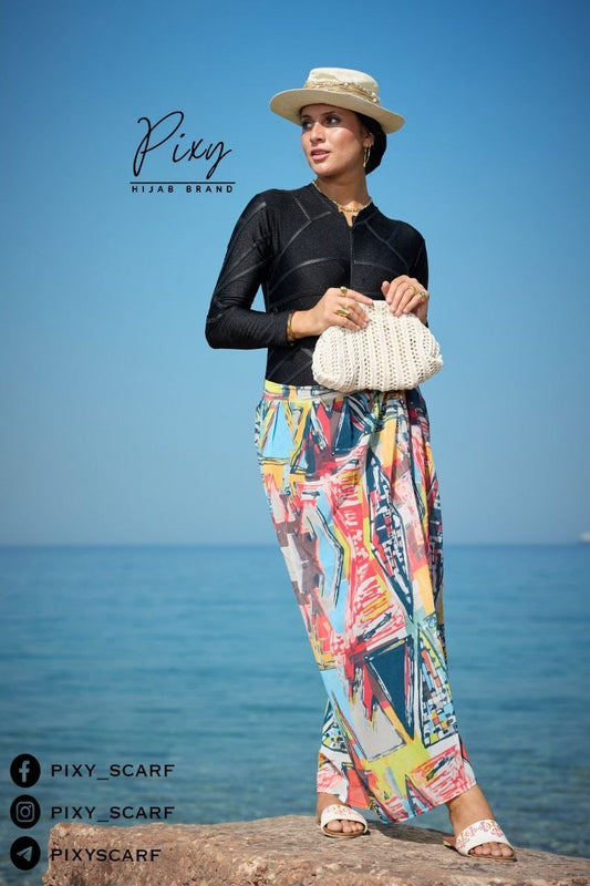 Printed Swimwear Cover-Up – Modern Style & Everyday Comfort
