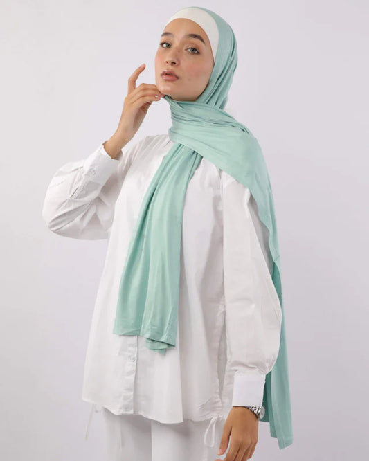 Plain Cotton Lycra Scarf