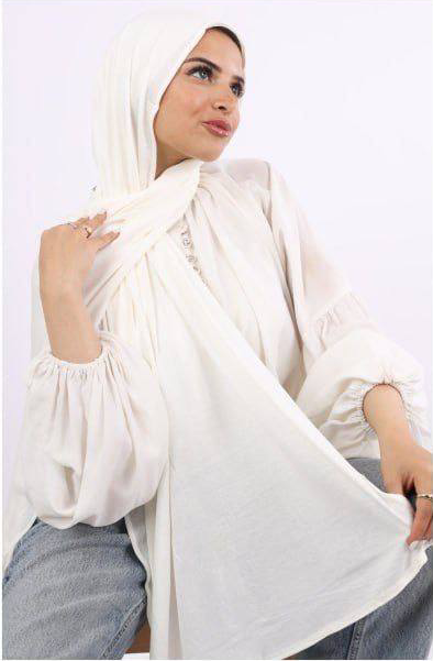 Plain Cotton Lycra Scarf