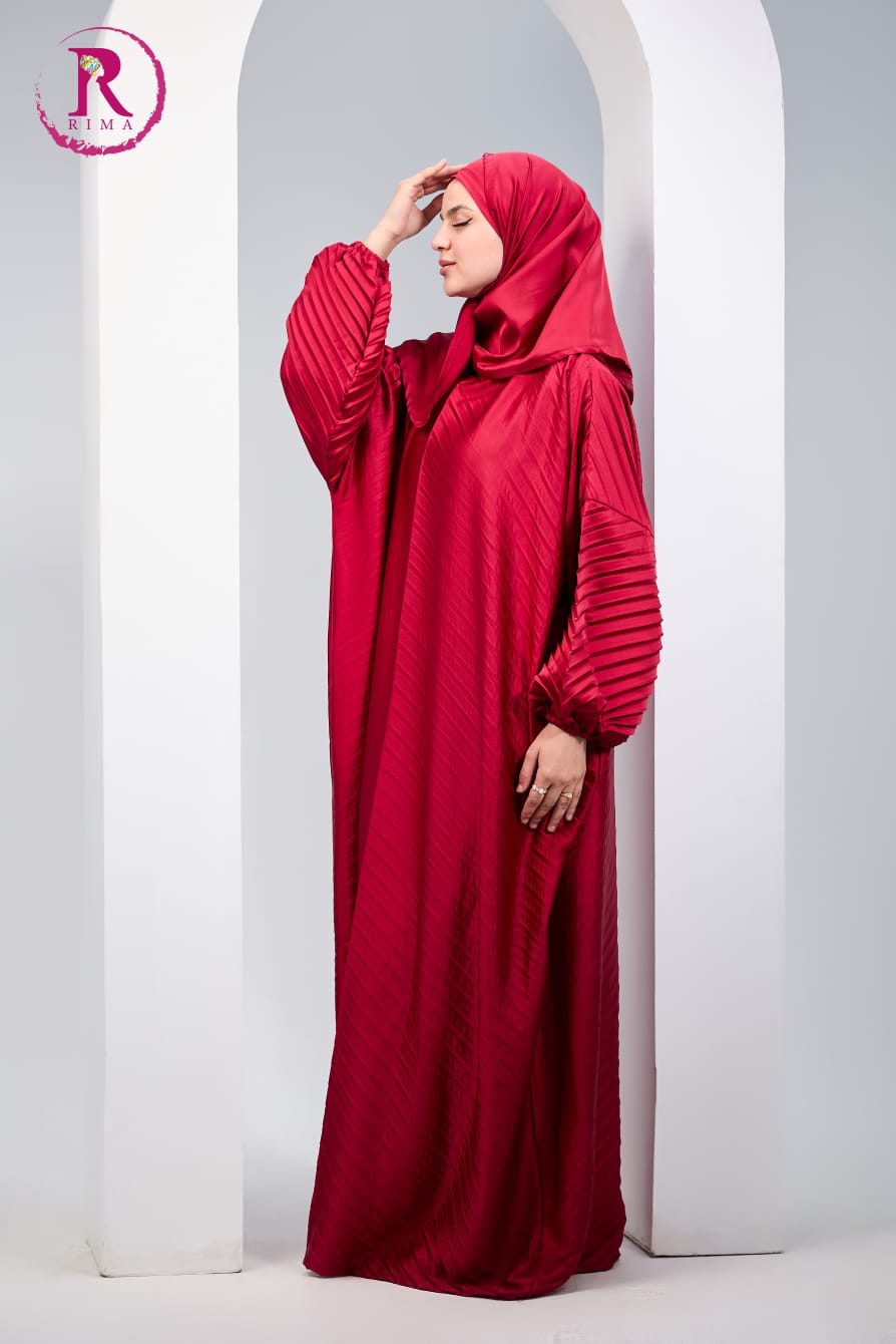 Pleated Satin Isdal
