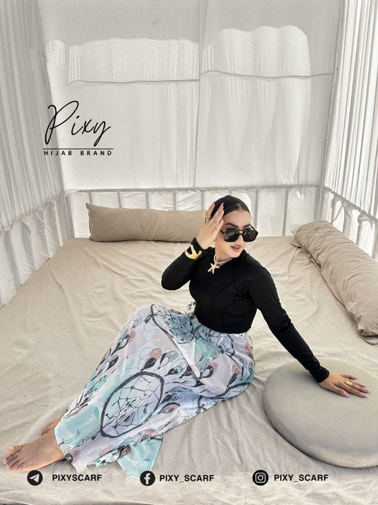 Printed Swimwear Cover-Up – Modern Style & Everyday Comfort