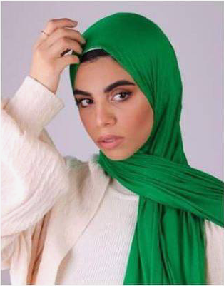 Plain Cotton Lycra Scarf