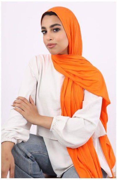 Plain Cotton Lycra Scarf