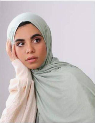 Plain Cotton Lycra Scarf