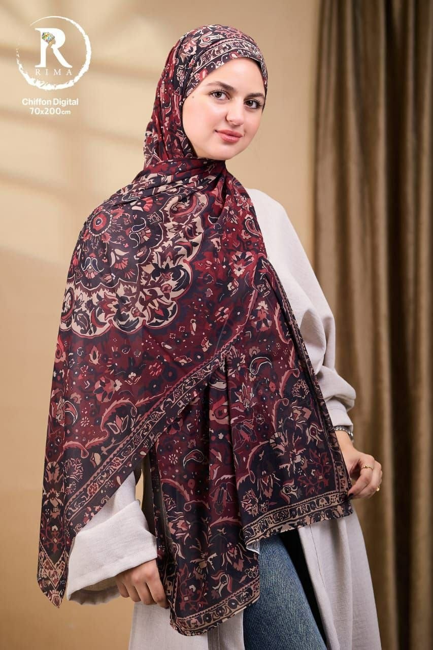 Digital Chiffon – Ottoman Patterns