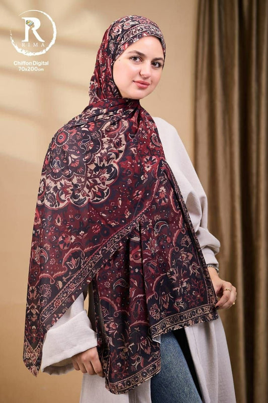 Digital Chiffon – Ottoman Patterns