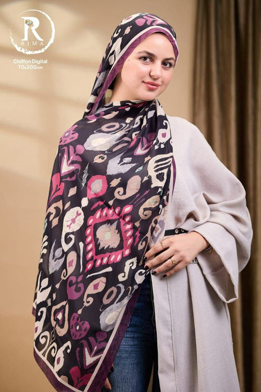 Digital Chiffon – Ottoman Patterns