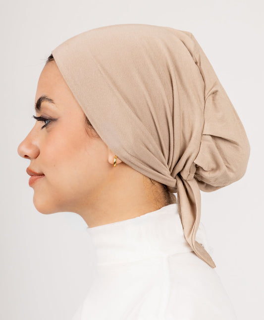 No-Thread Underscarf with Tie-Back