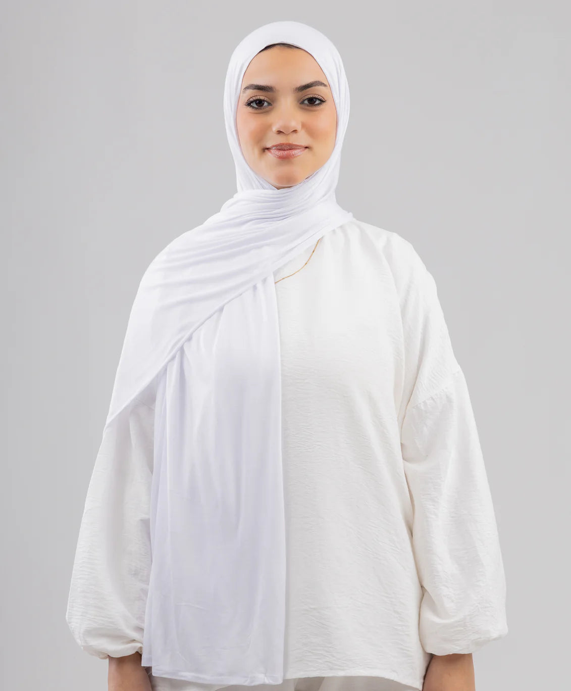 Plain Cotton Lycra Scarf