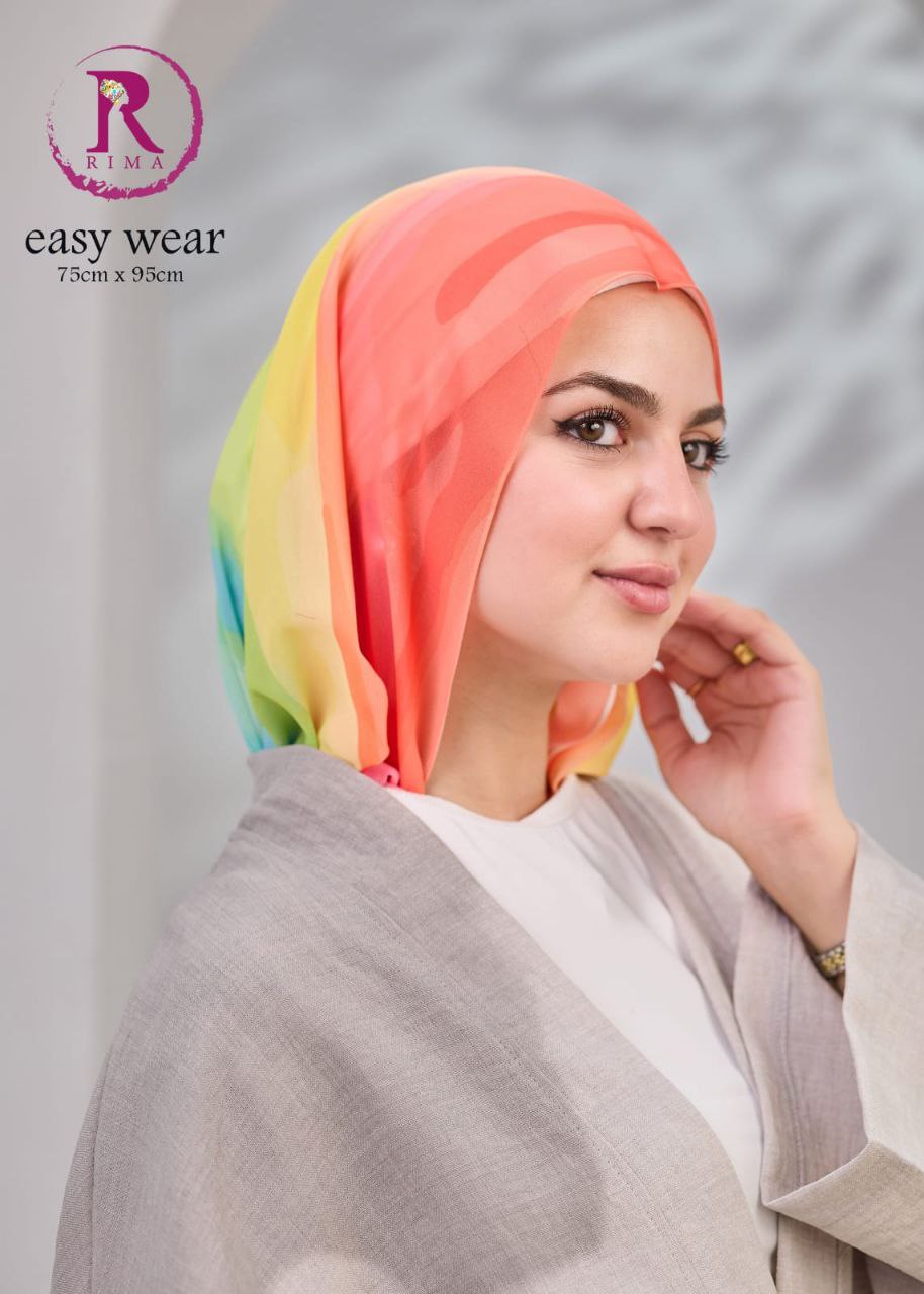 Easy Wear Degrade Scarf-Soft