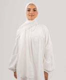 Modal Cotton Scarf -Off White