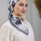 Printed Chiffon Scarf