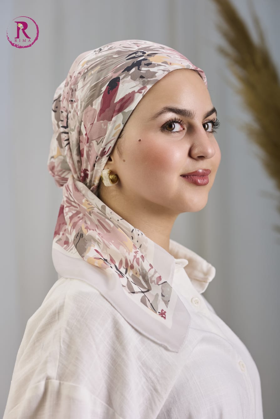 Printed Chiffon Scarf