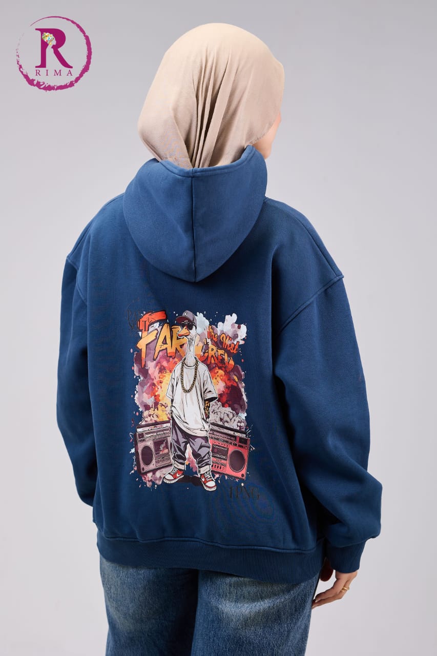 Printed Hoodie