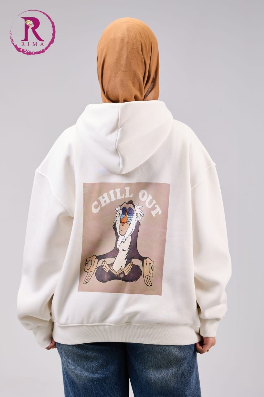Printed Hoodie