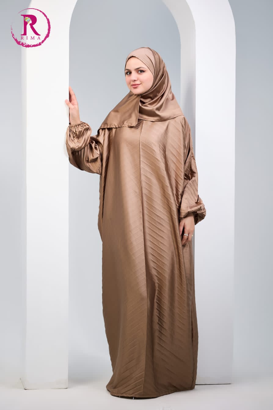 Pleated Satin Isdal