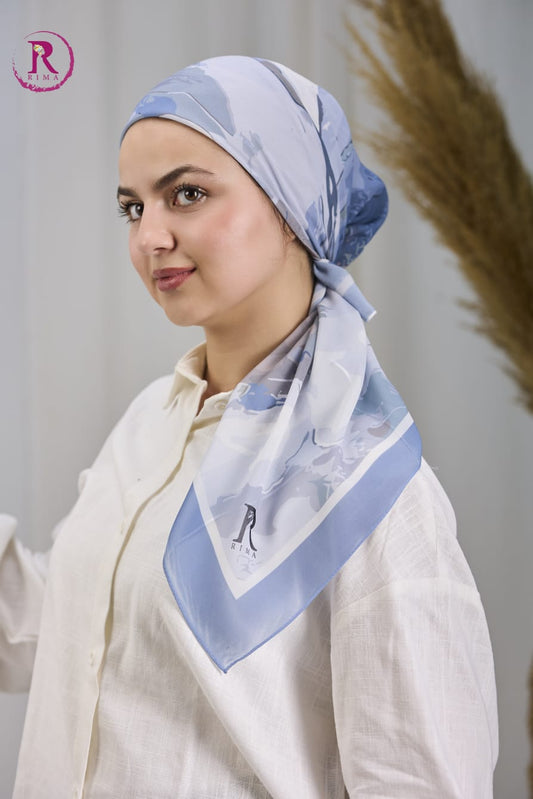 Printed Chiffon Scarf