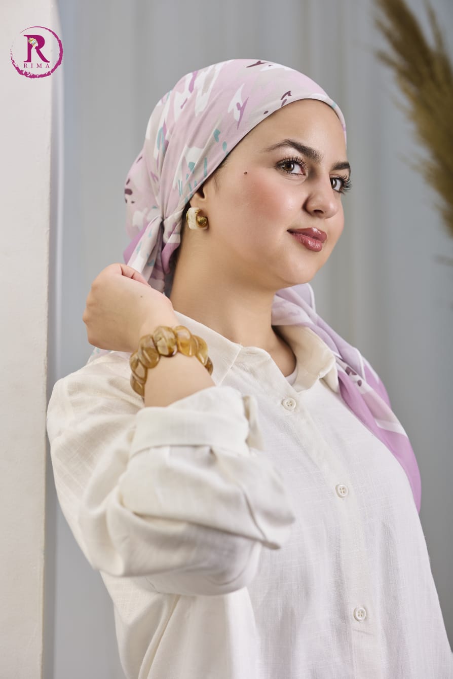 Printed Chiffon Scarf