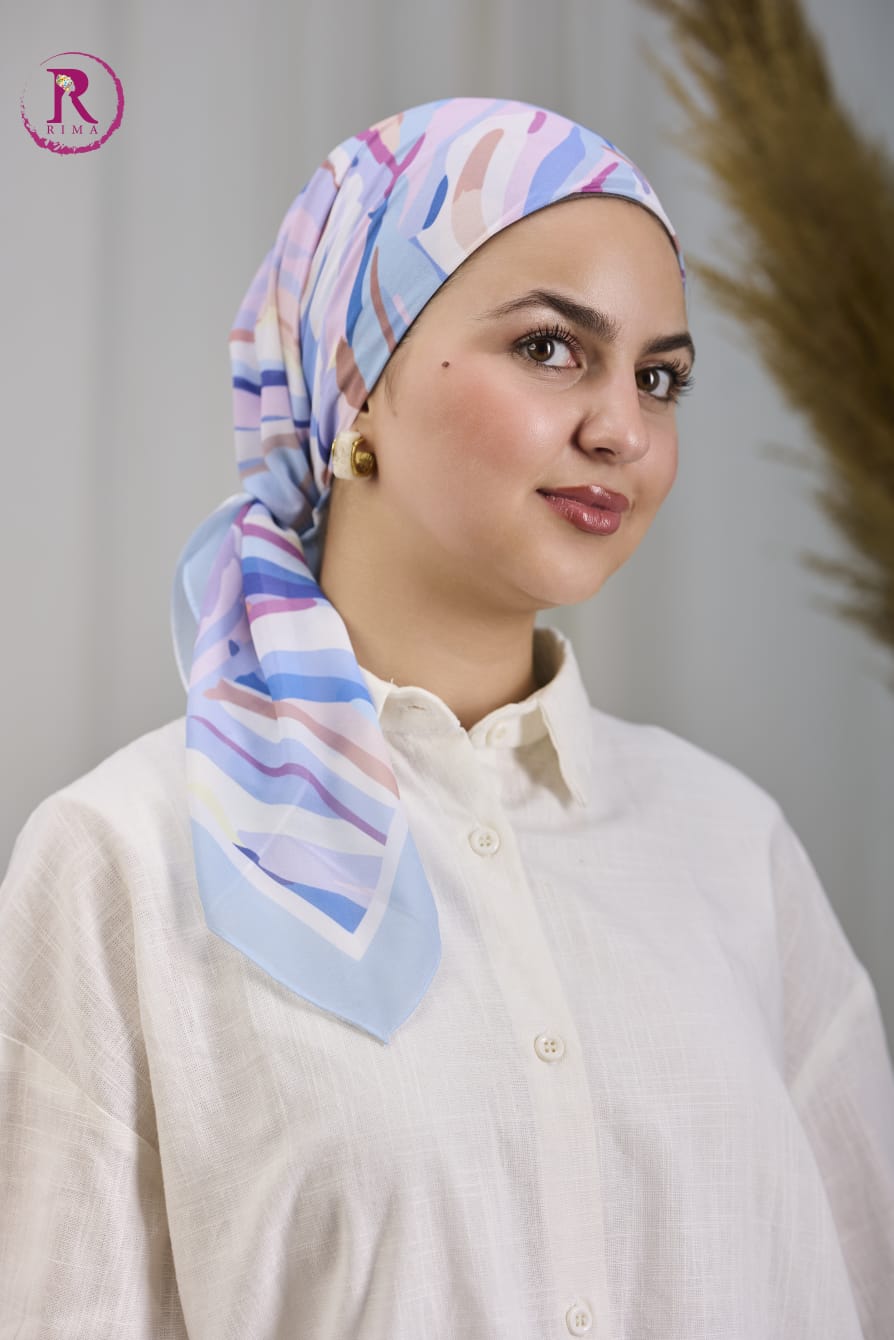 Printed Chiffon Scarf