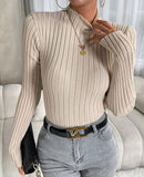 Women's Ribbed Basic Shirt