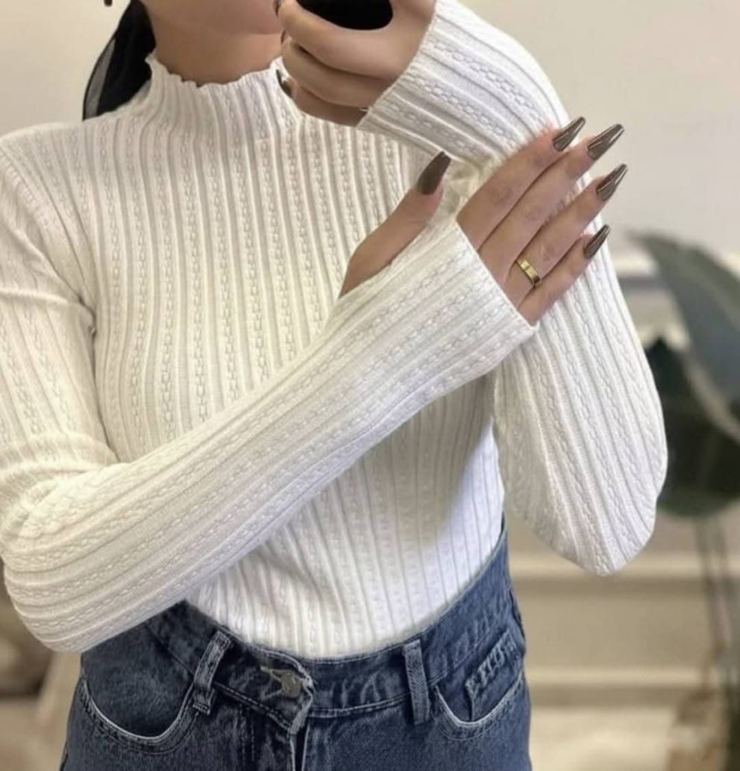 Women's Ribbed Basic Shirt