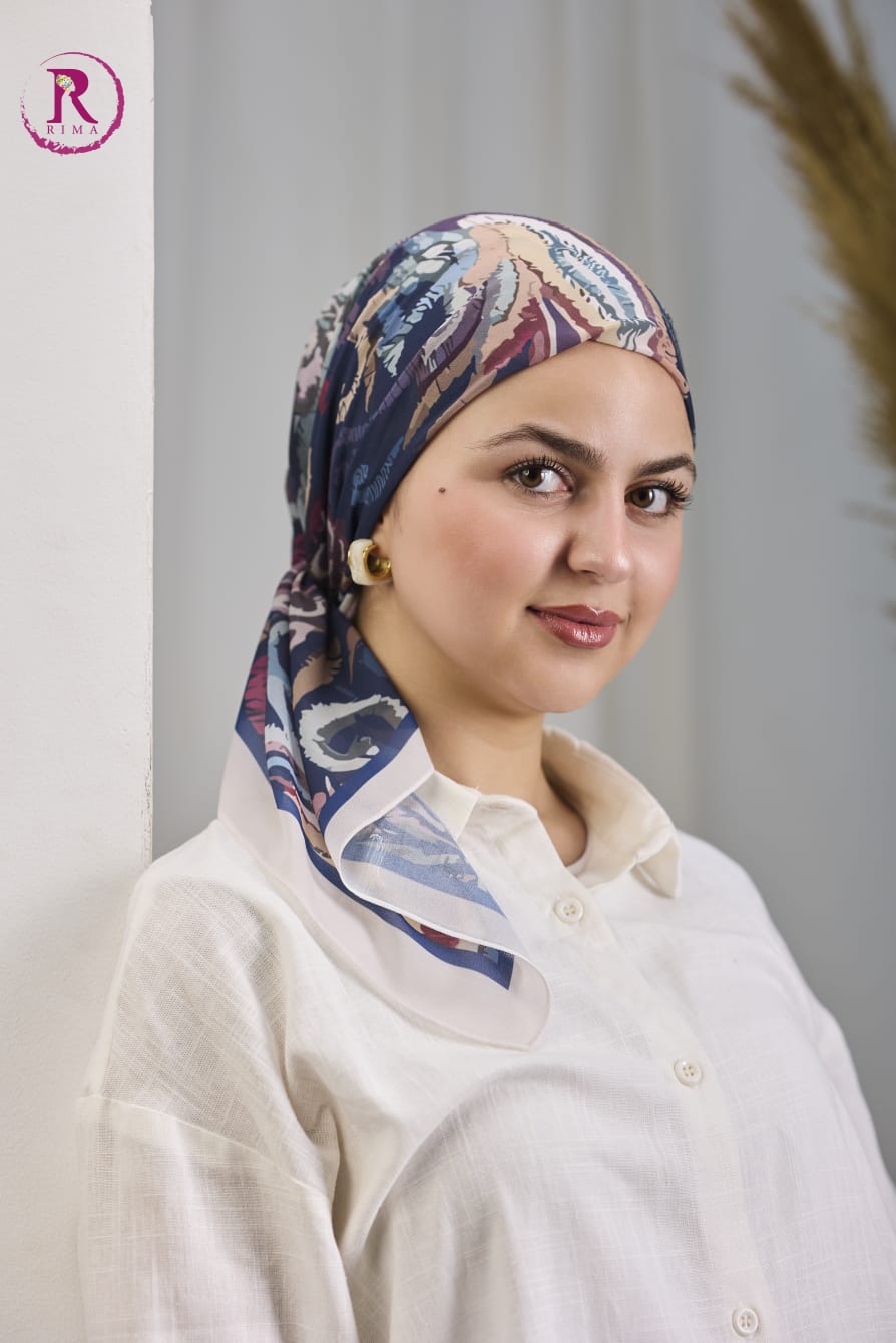 Printed Chiffon Scarf