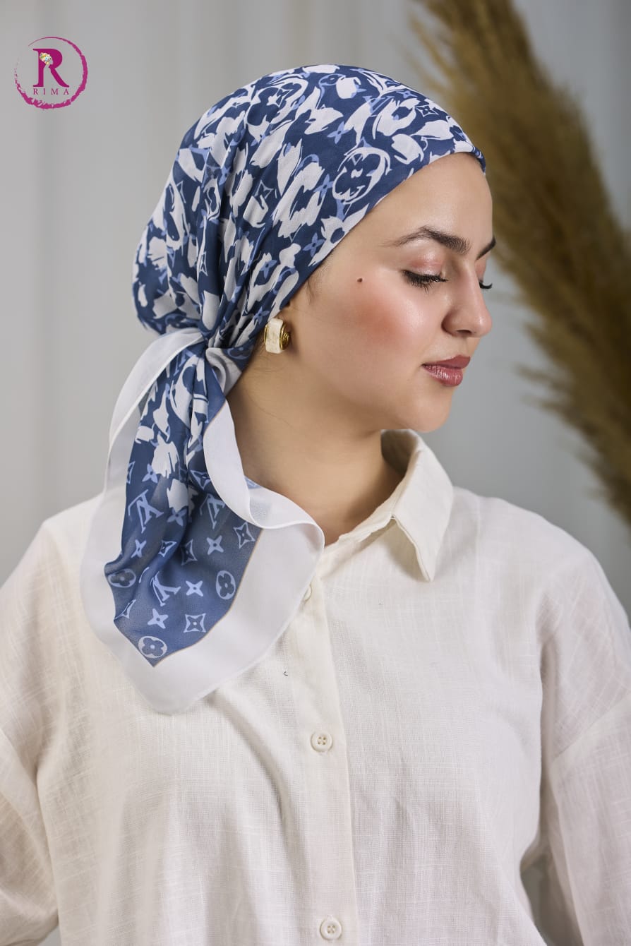 Printed Chiffon Scarf