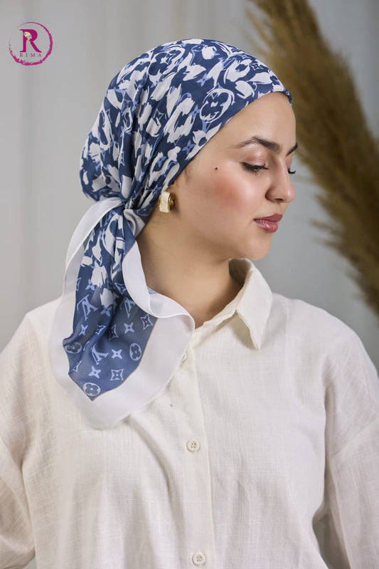 Printed Chiffon Scarf