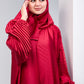 Pleated Satin Isdal