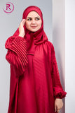 Pleated Satin Isdal