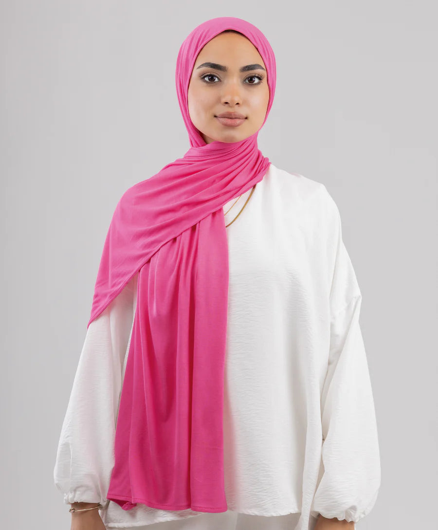 Plain Cotton Lycra Scarf