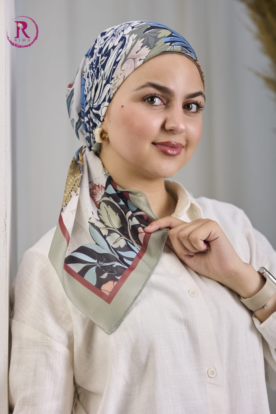 Printed Chiffon Scarf